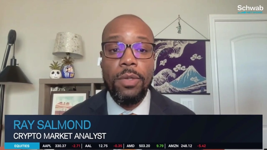 Grace Almond 크립토 시장 애널리스트 / 슈왑 네트워크 영상 갈무리